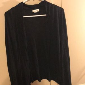 Black cardigan